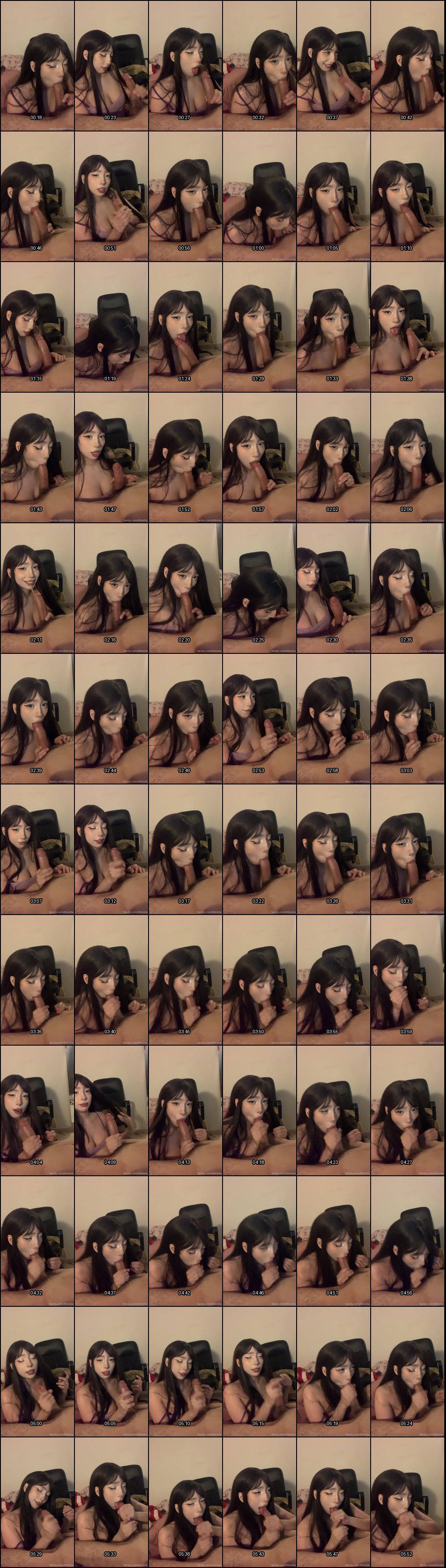 大眼眼镜妹反差婊合集：口交挑逗+道具自慰+日常被操自拍