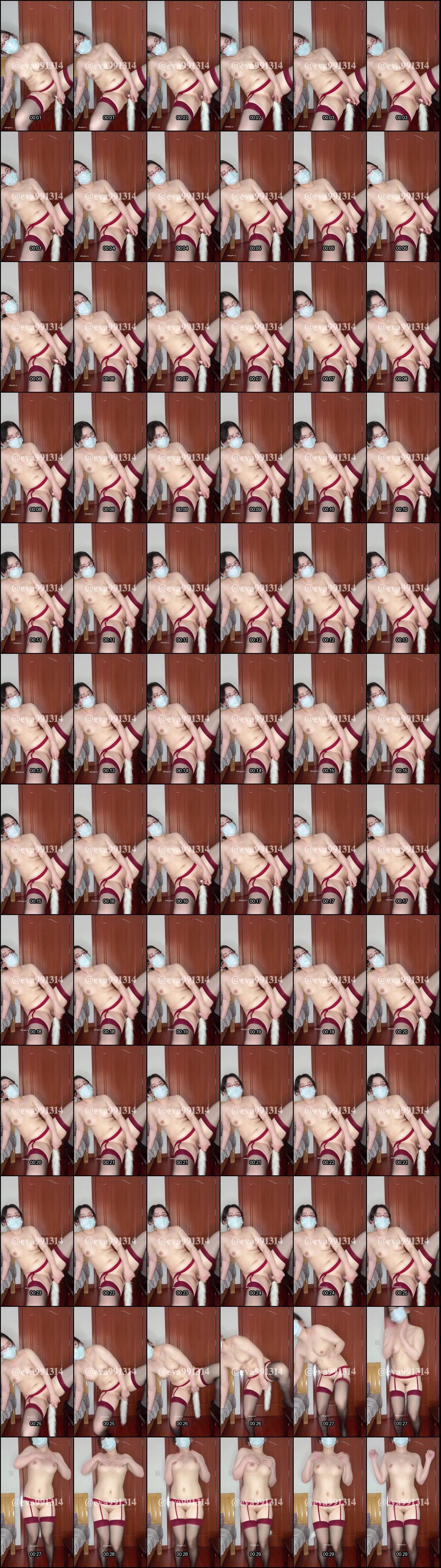 国产极品母狗EVA：超爽大白臀饱满大阴唇最新视频合集_2