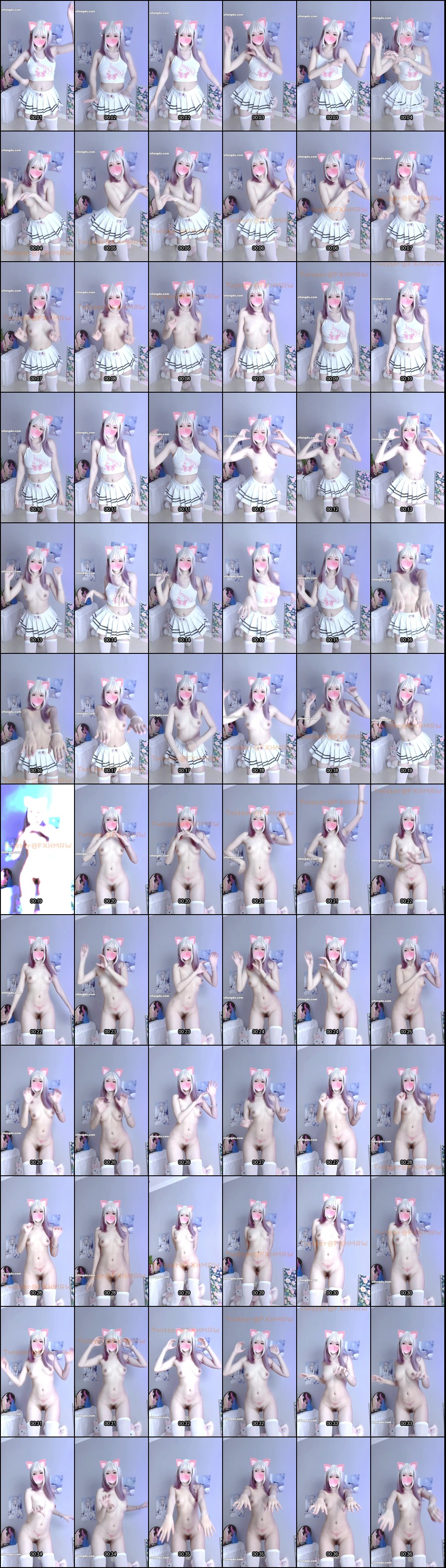 完美身材JK反差婊丝袜裸舞，私处纹身诱惑一饱眼福