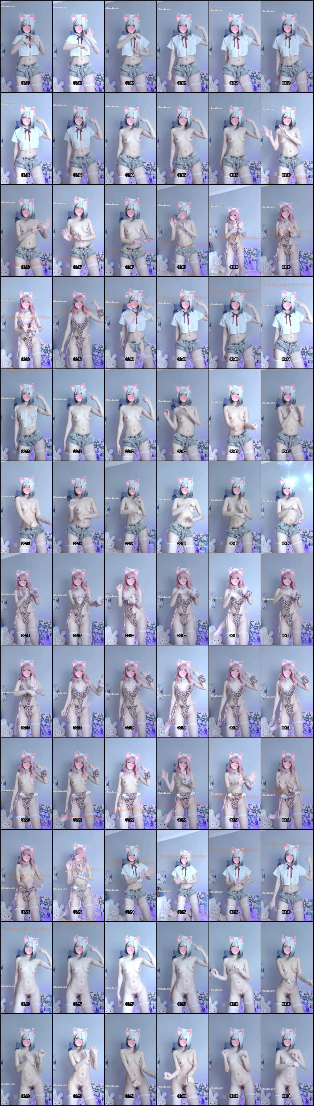 小仙云JK丝袜裸舞反差诱惑！完美身材纹身一饱眼福