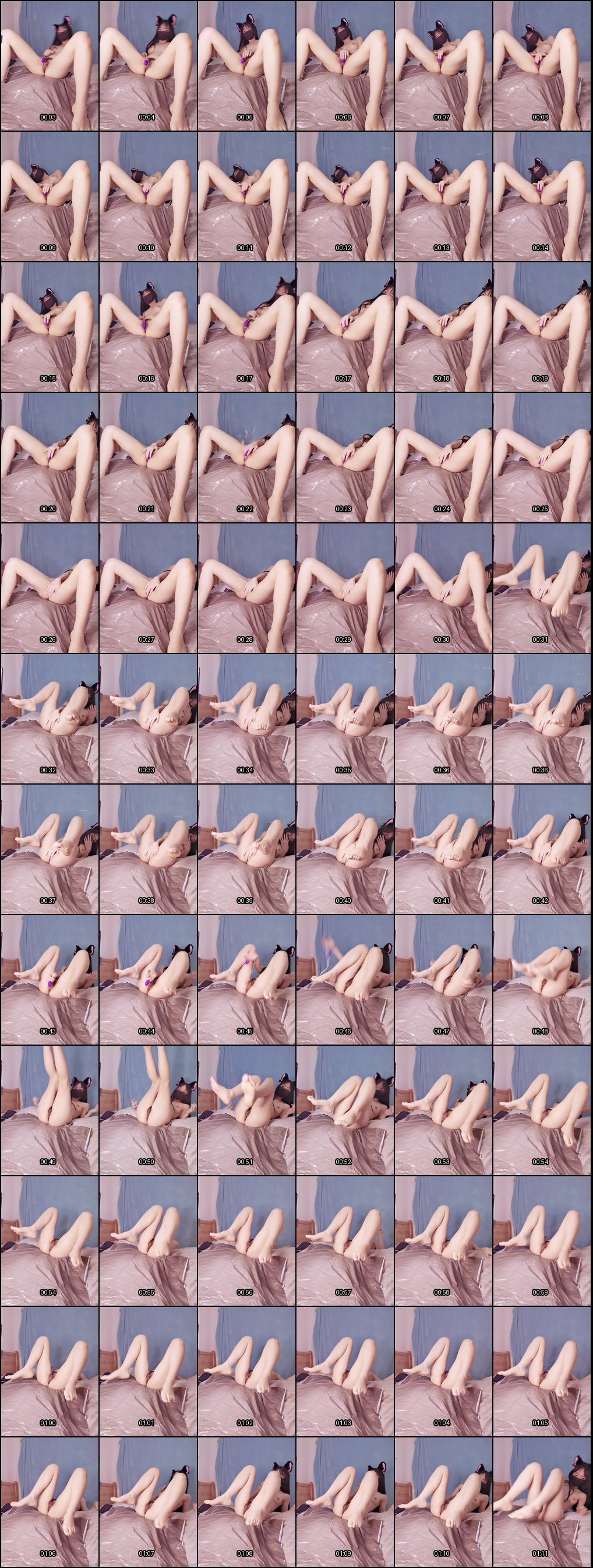 高颜值小凌兔露脸反差！母狗调教自慰诱惑_1