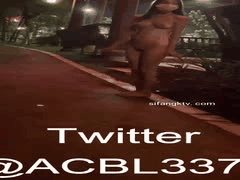 反差婊爱吃菠萝户外露出狂欢：公厕商场公园捆绑激情做爱 ACBL3377_1