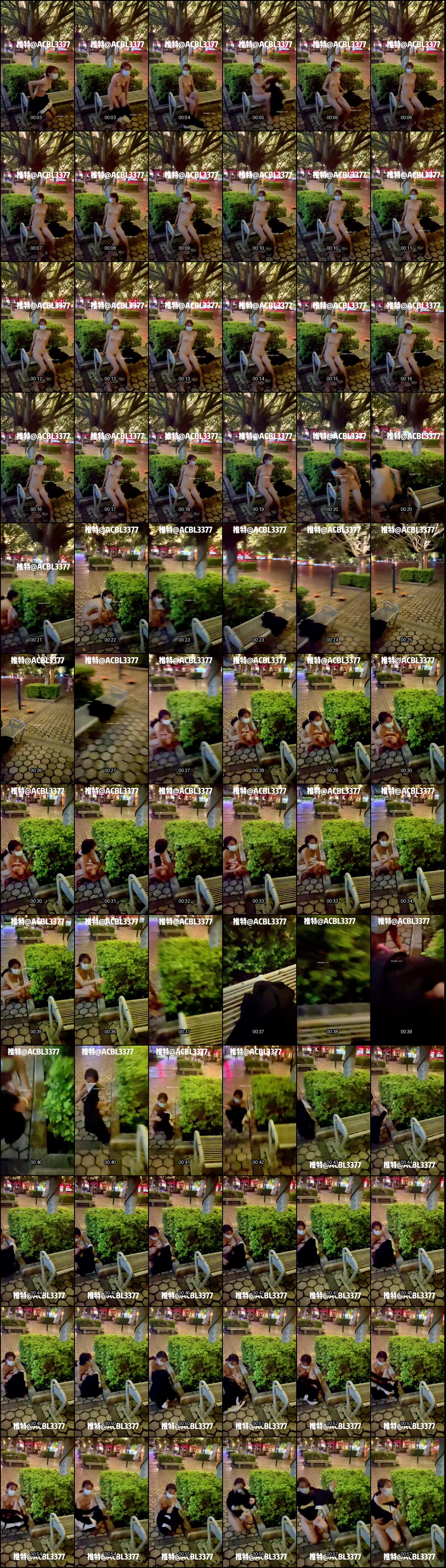 反差婊爱吃菠萝户外露出：公厕商场公园捆绑激情做爱_3