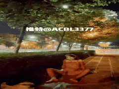 反差婊爱吃菠萝户外露出：公厕商场公园捆绑激情做爱_4