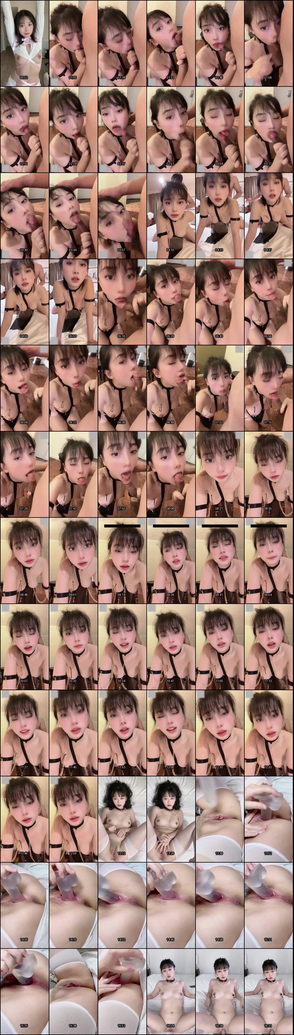 【原创投稿】调教完成的乖巧小母狗，情趣装服务拉满！人造白虎自愿剃毛迎合主人