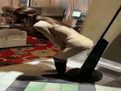 土豪约炮调教反差母狗：空姐制服黑丝高跟诱惑_1