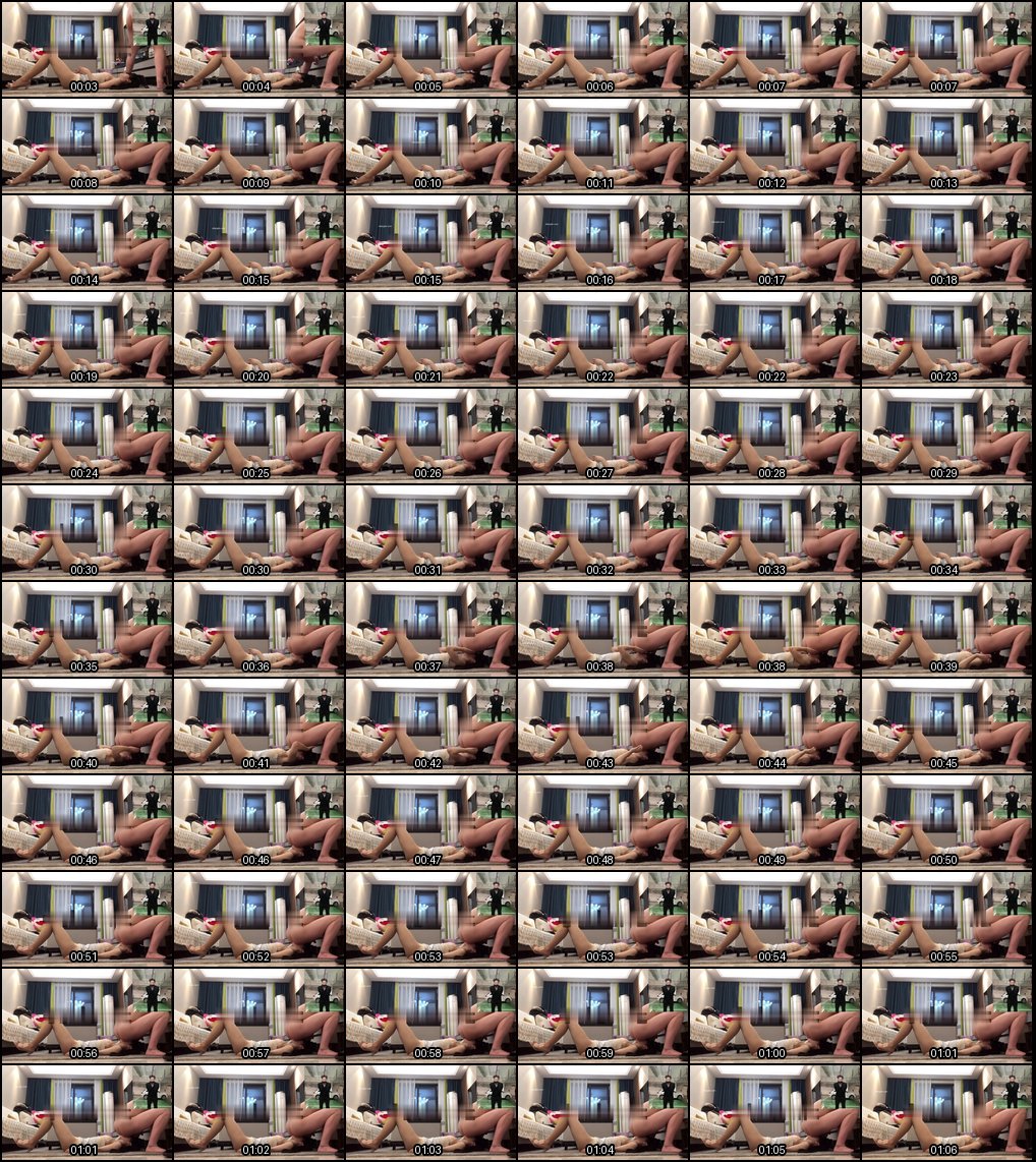 反差婊空姐黑丝高跟母狗调教诱惑全过程_1