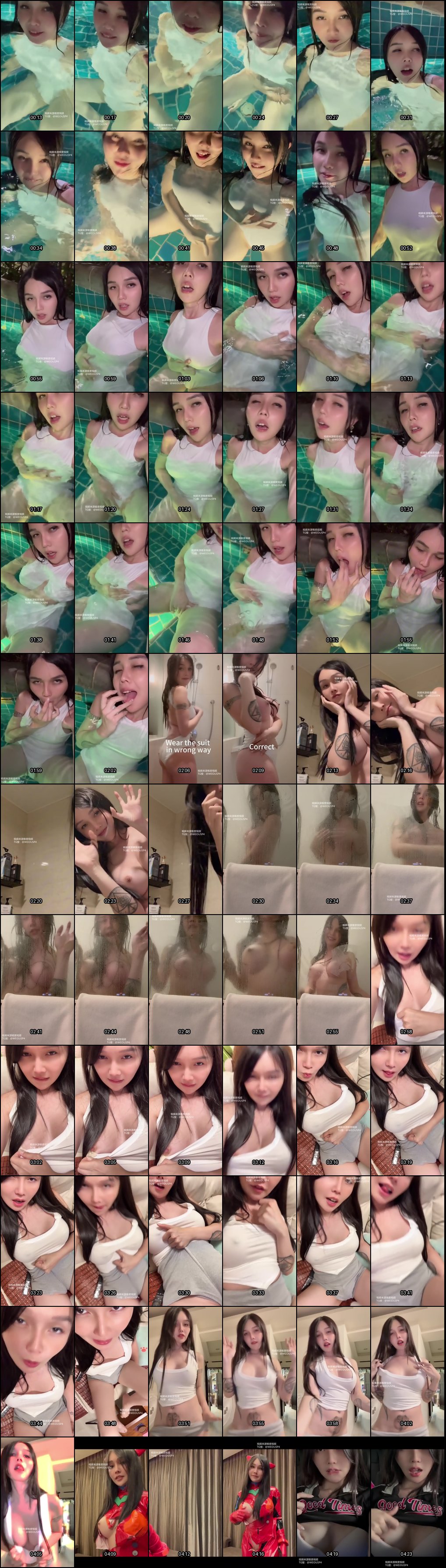 国外抖音20W粉丝高颜值大奶网红，反差御姐露脸户外露出超级诱惑