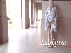 推特反差婊喵型人偶户外自慰露出，SM道具玩法超刺激！