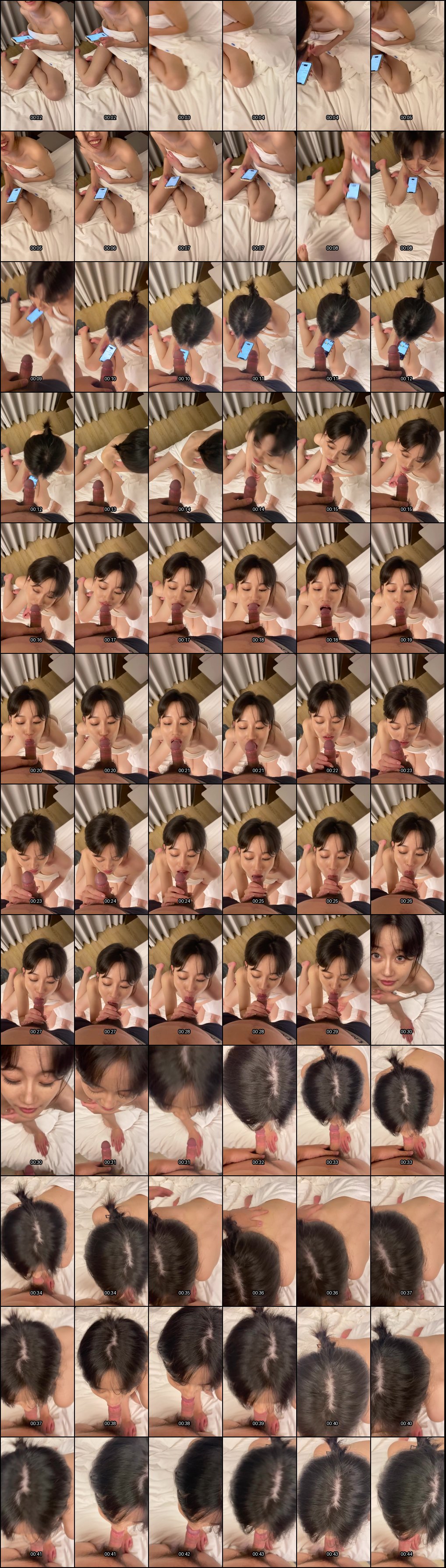 反差婊情侣自拍：见面先口交颜射，淫荡全程拍摄后续