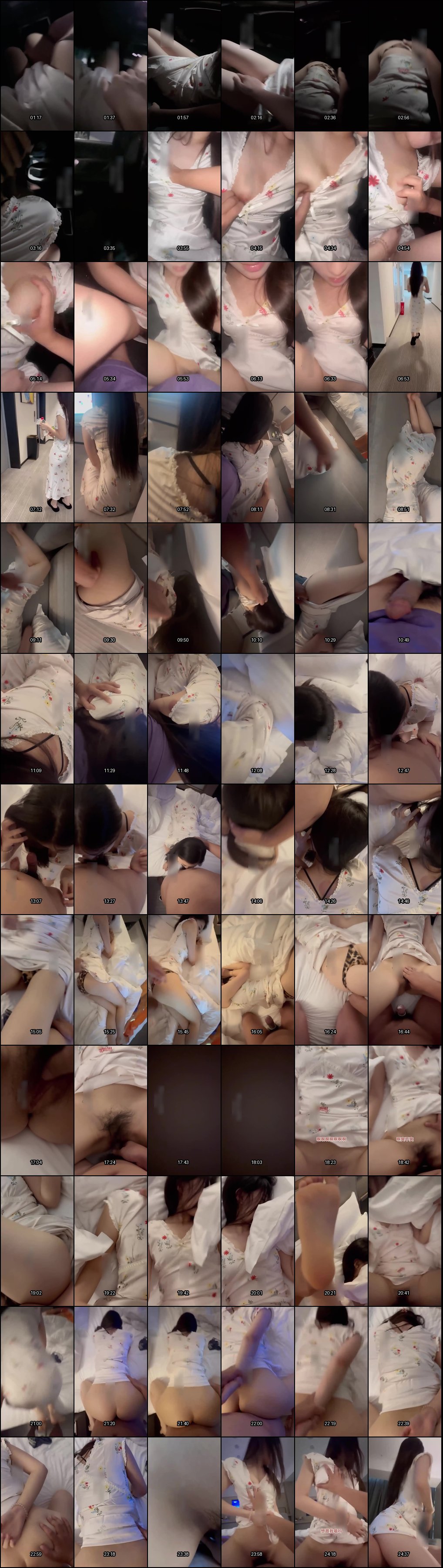 免费约炮台球助教！清纯碎花裙下豹纹内衣的反差，从停车场直干到酒店的闷骚之旅