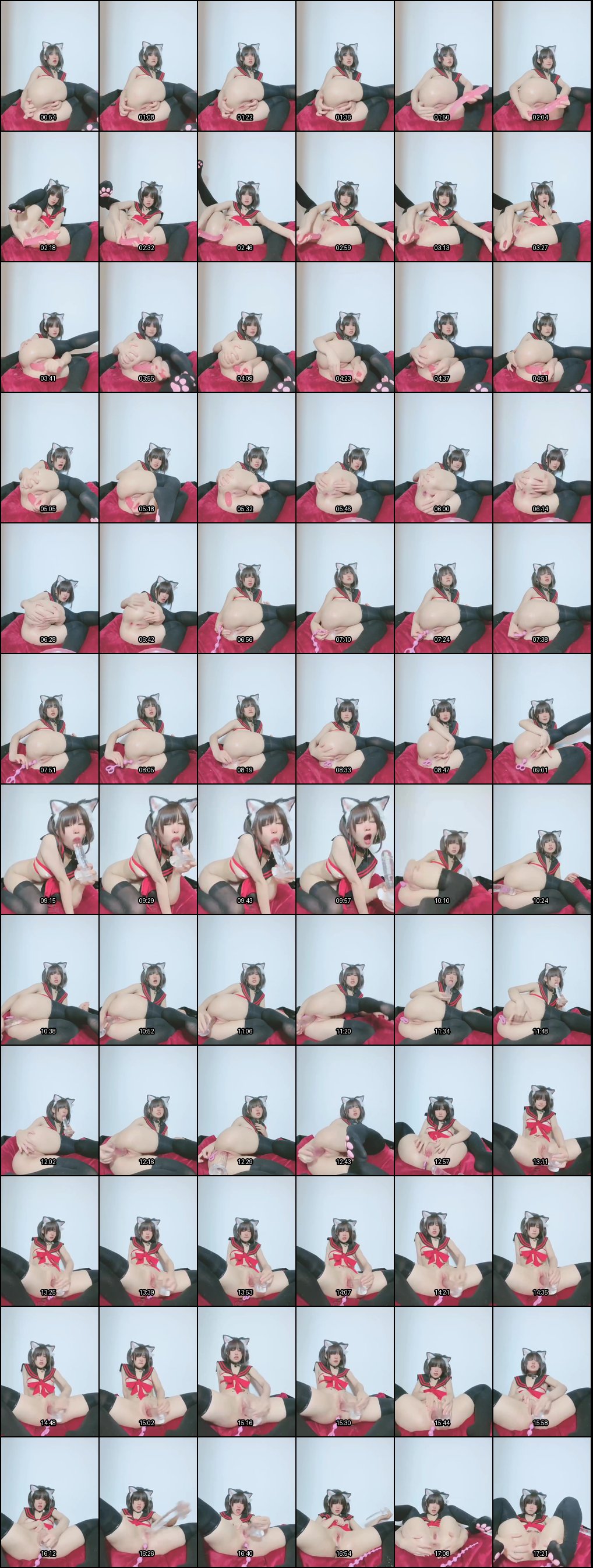 小鹿酱反差婊爆表！清纯萝莉脸下藏白虎极品嫩穴，双洞自慰猛插高潮喷水