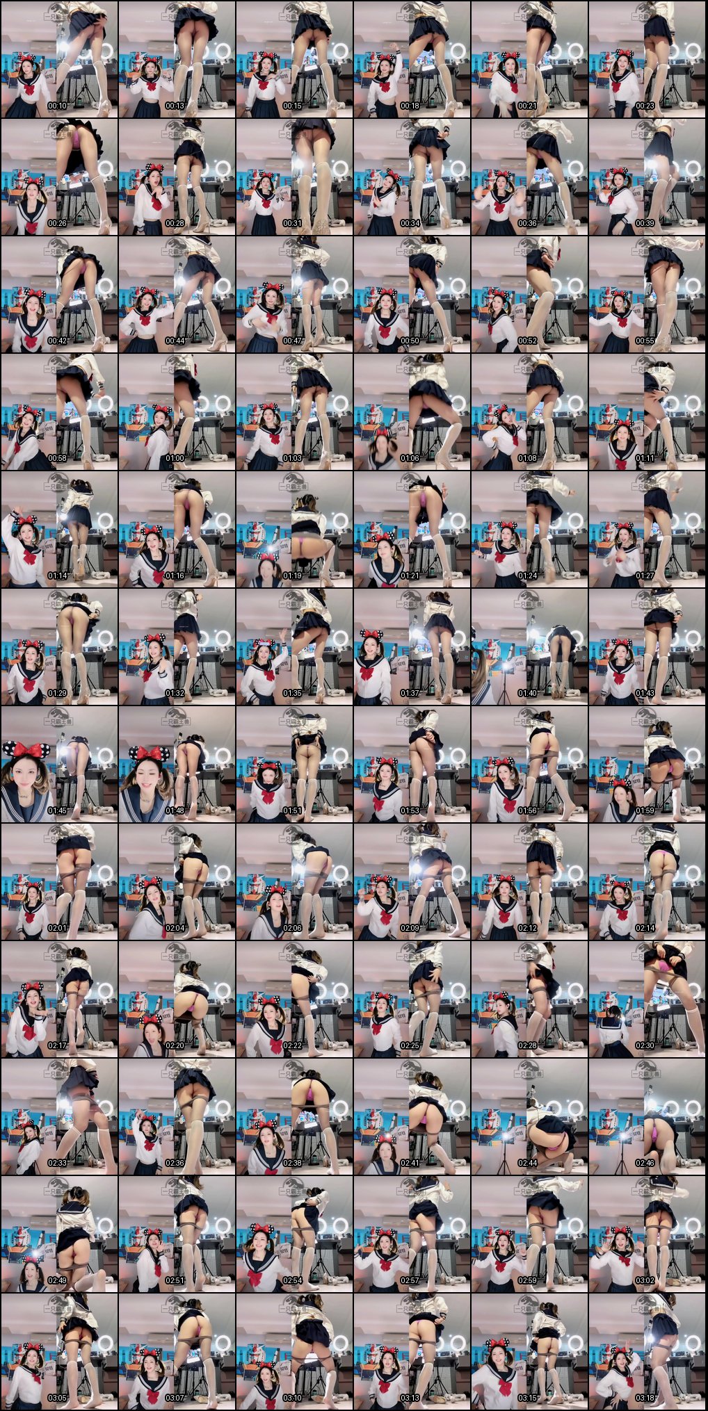 直播榜一大哥专享第二视角！反差婊真面目大揭秘，每一个都是隐藏骚货，抖音霸王兽2月定制