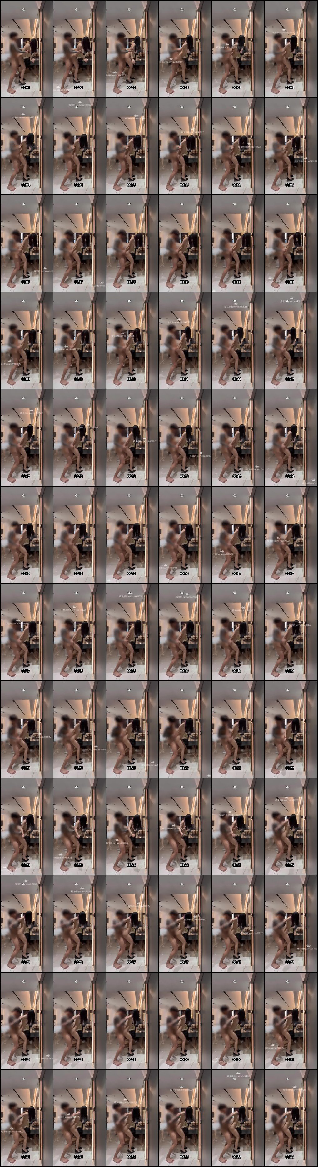 02年幼师镜前全裸高跟后入，门外外卖小哥偷听叫床越发骚浪！真实反差婊