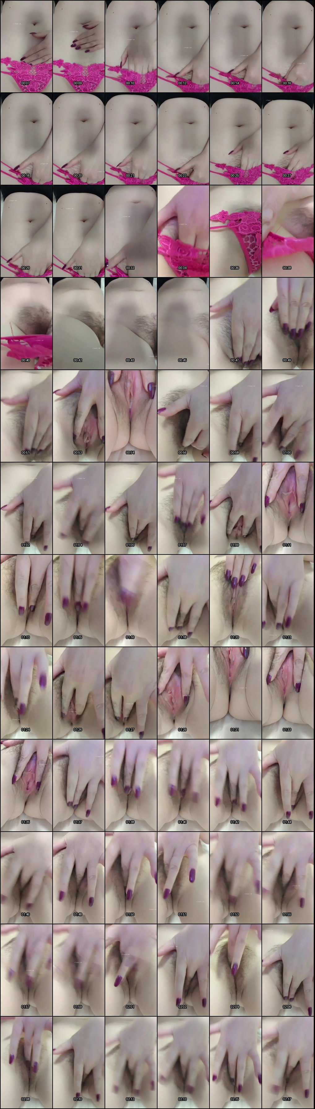 反差熟女雅媚情趣自慰喷水：揉奶骚穴稀疏阴毛诱惑