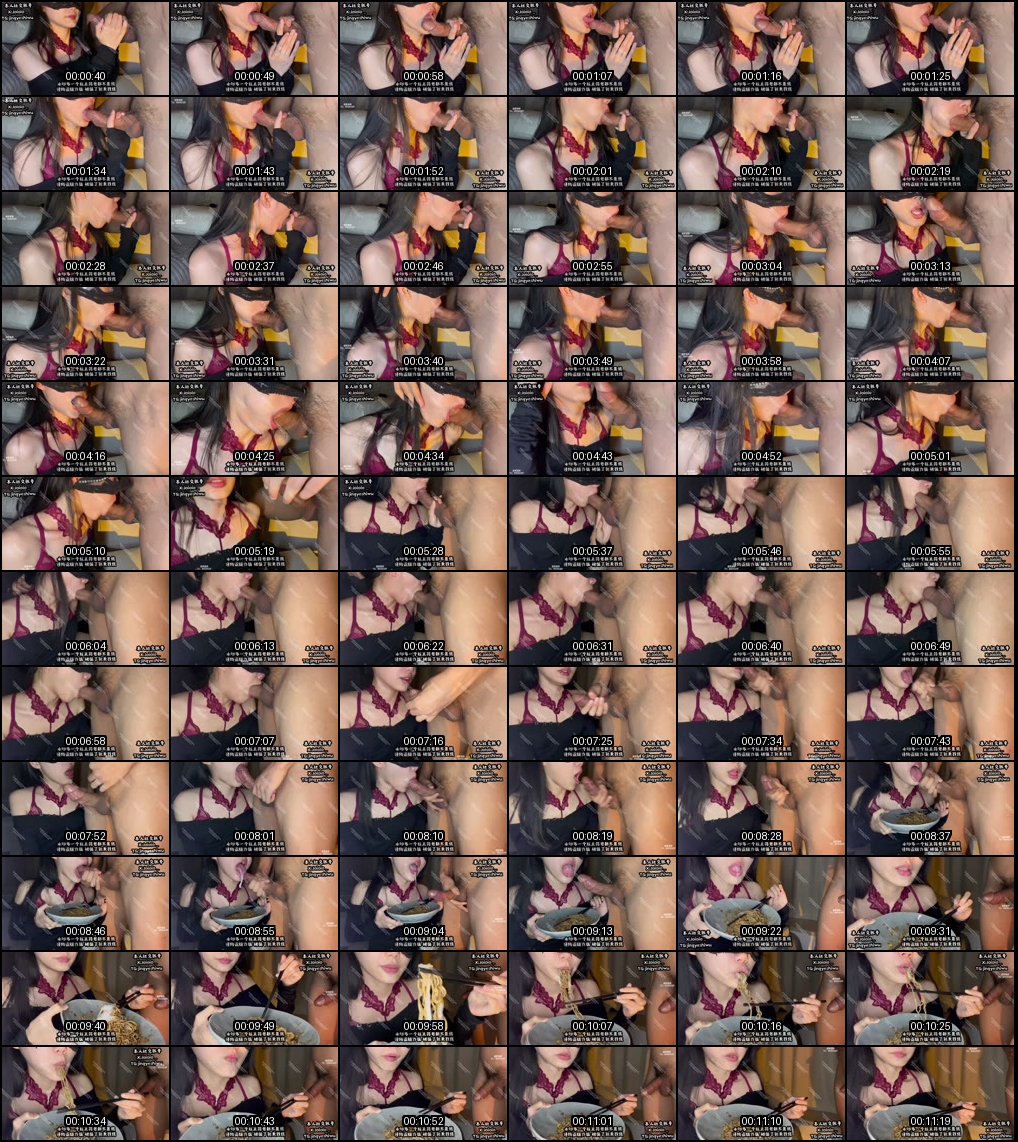 蒙面美女深喉口爆狂欢_精液搅拌方便面_红色情趣内衣下的恋物美食诱惑完整版