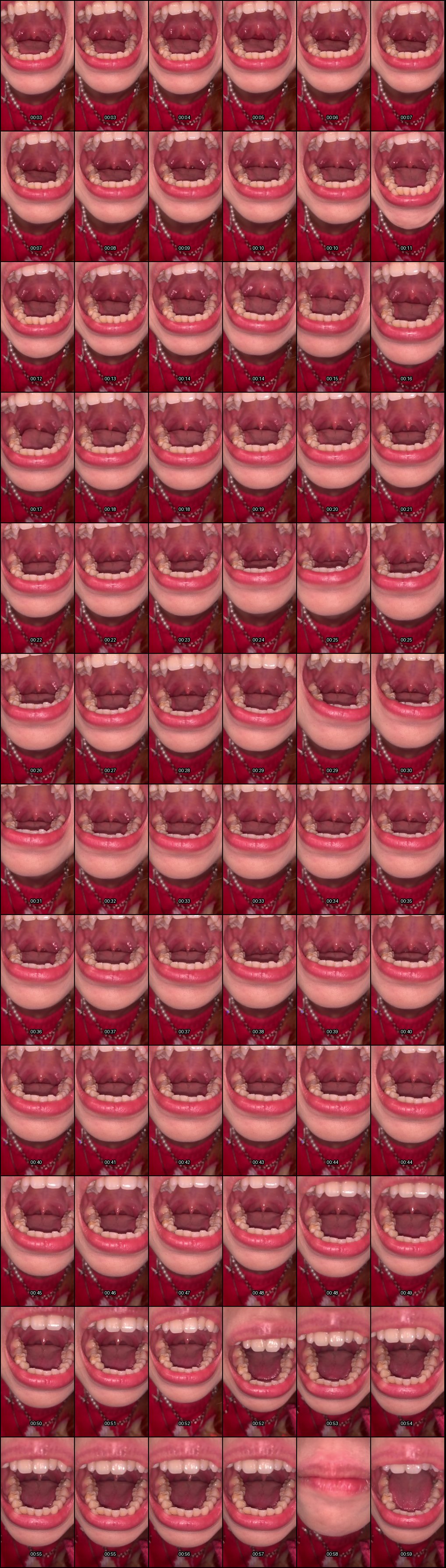 抖音女大学生口腔检查惊艳表演，香菇终结者第三弹！