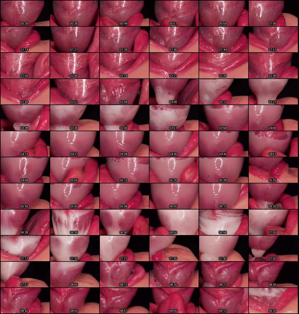 妹子用嘴帮戴避孕套！射精后咬破套吞精，继续口爆超色情