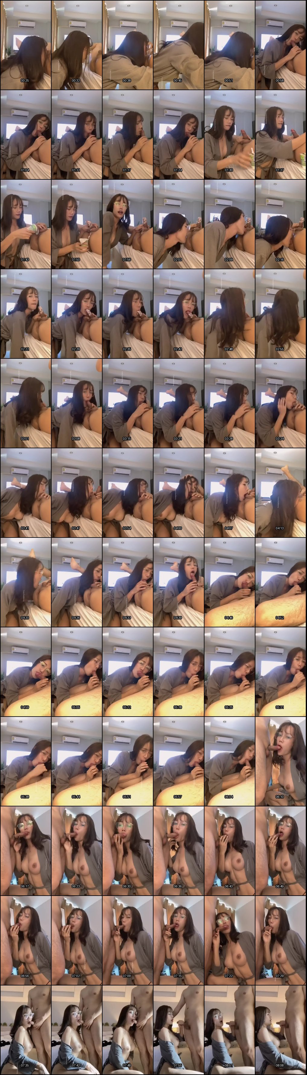 反差眼镜娘自拍口交口爆！戴眼镜吃鸡巴超骚劲十足