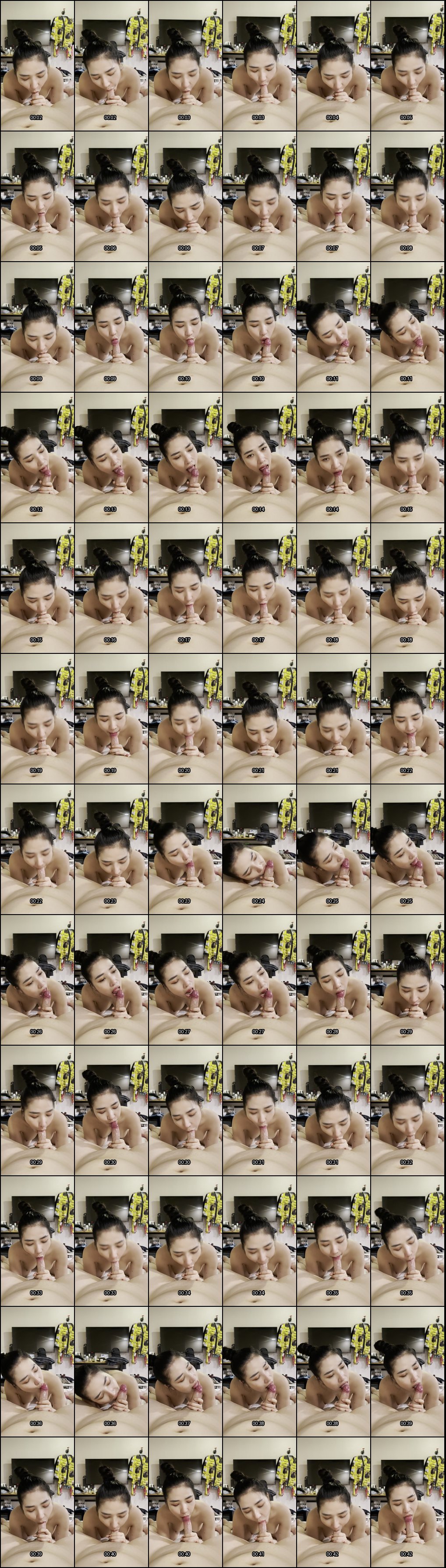 高颜值小姐姐的诱人口交表演_2