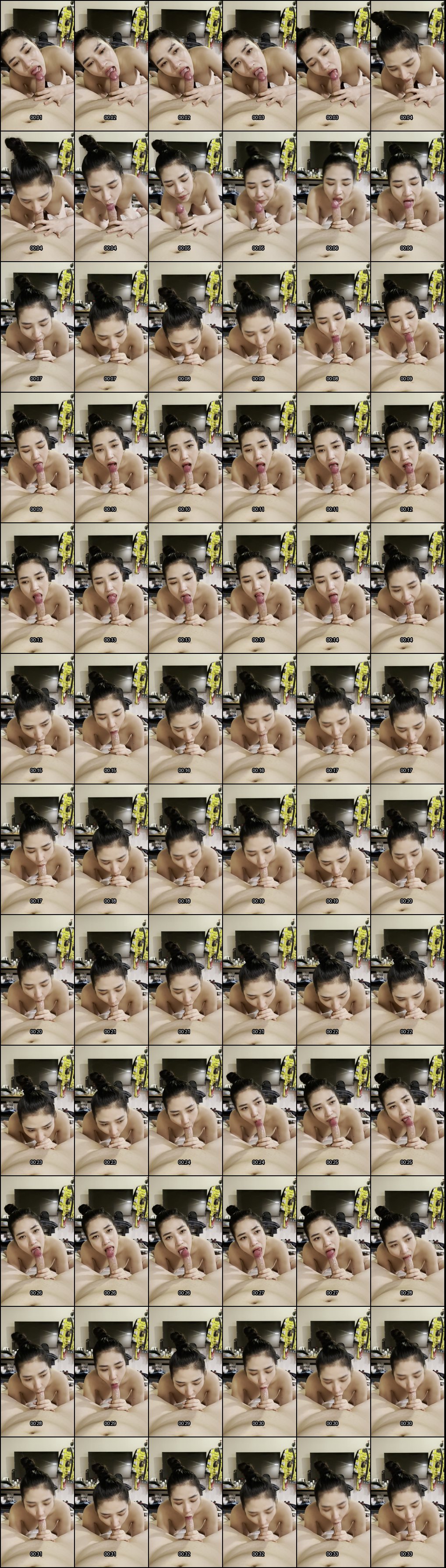 高颜值小姐姐的诱人口交表演_4