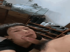 人妻熟女口交合集：短发少妇的视觉诱惑，颜射高潮爽不停