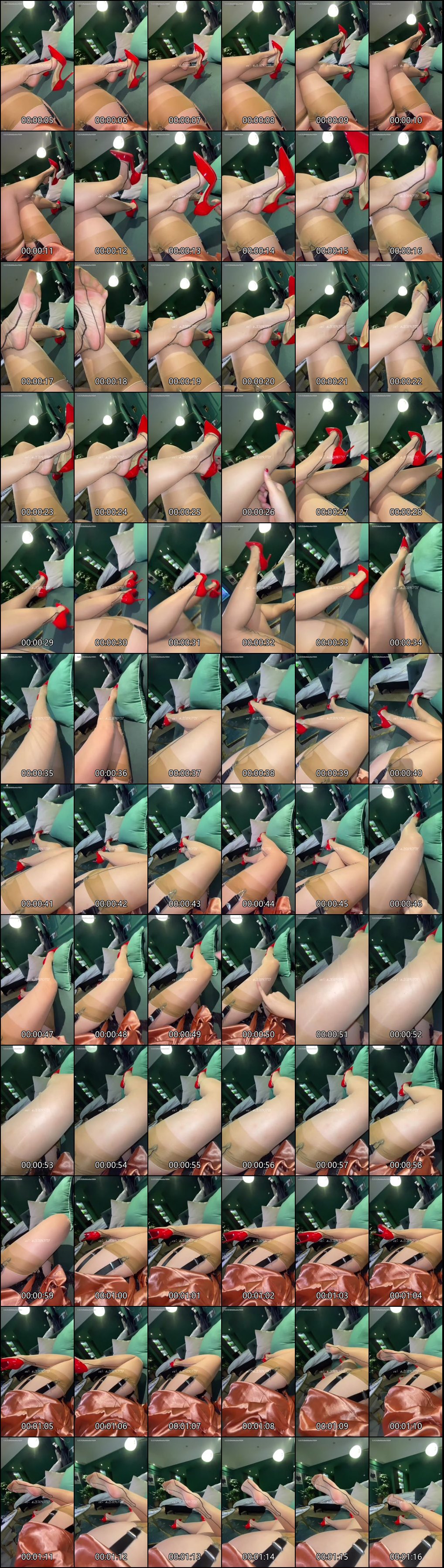 宸大小姐微胖丝足控福利_肥腿丝袜与高跟鞋的极致诱惑写真