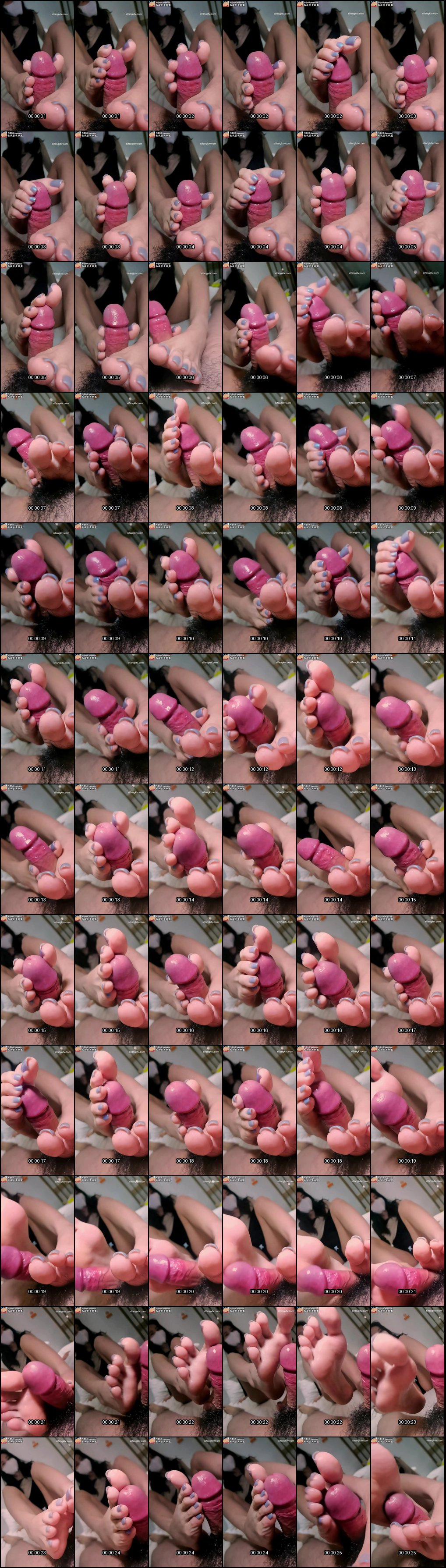 高清近距离丝袜美足足交榨精射精诱惑