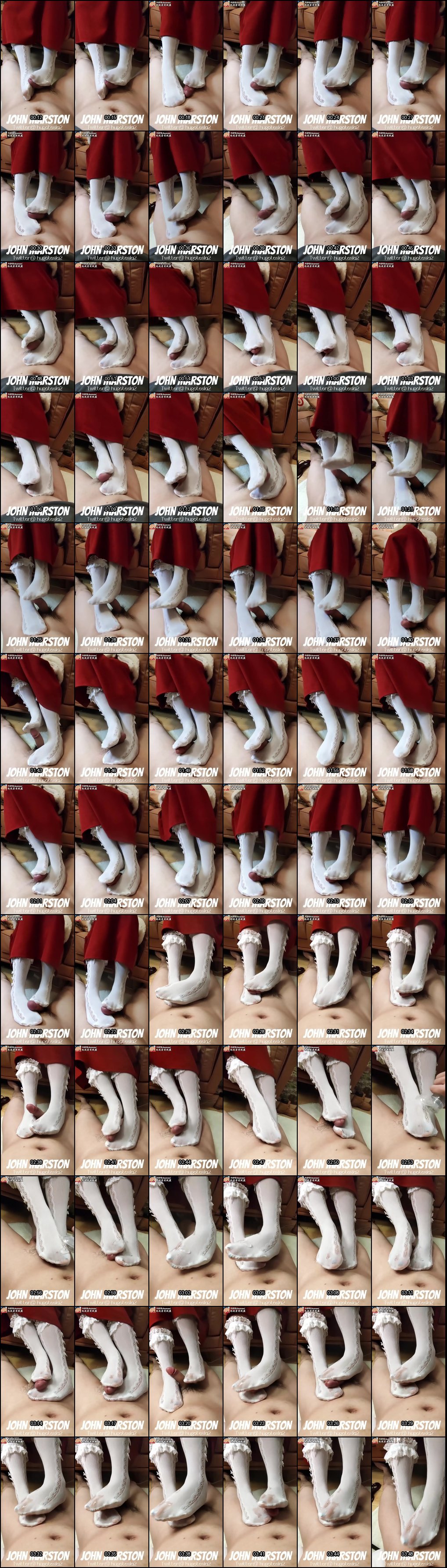 白袜丝足诱惑：棉袜包裹下的极致足交服务金主