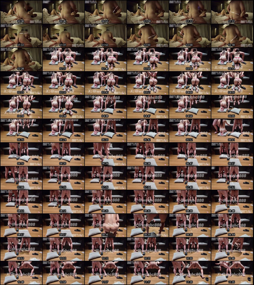 人生首次4P交换狂欢：两男两女激情玩乐第二弹