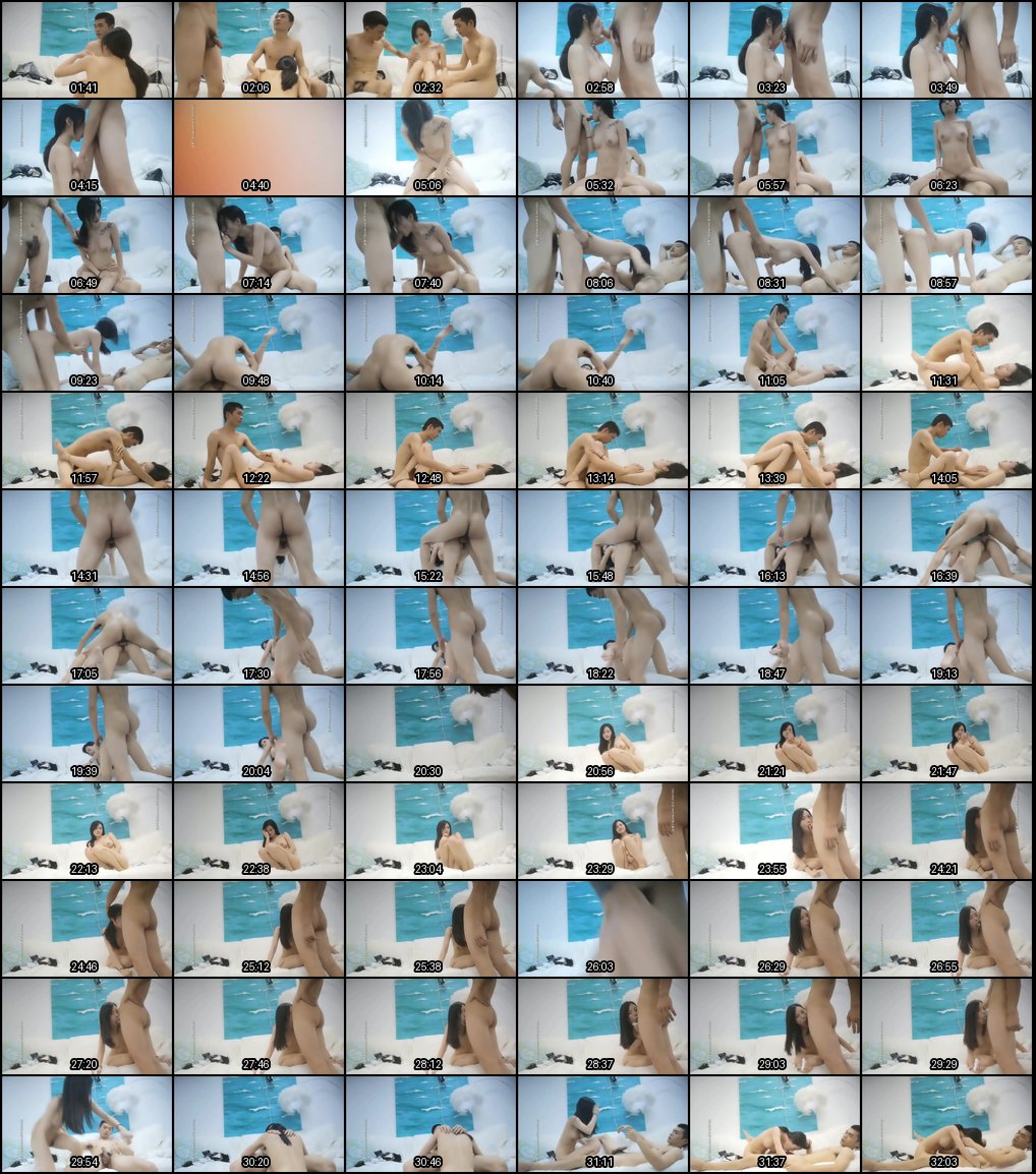 花裙甜美妹子3P狂欢！超近距离特写骑乘抬腿后入翘臀高潮