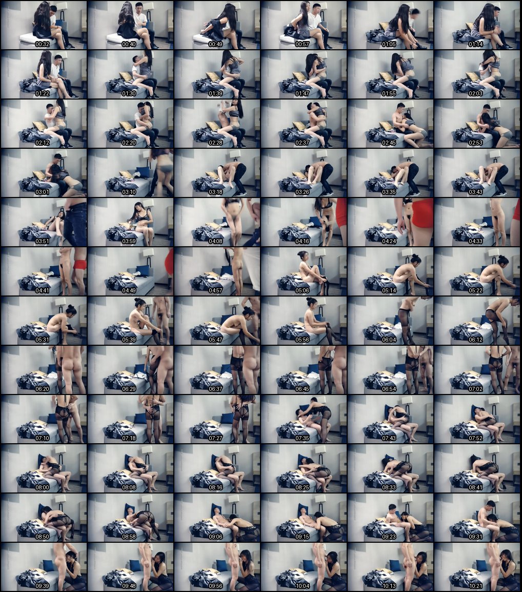 甜美黑丝妹子脱外套换情趣内衣 与小七天激情淫荡大战