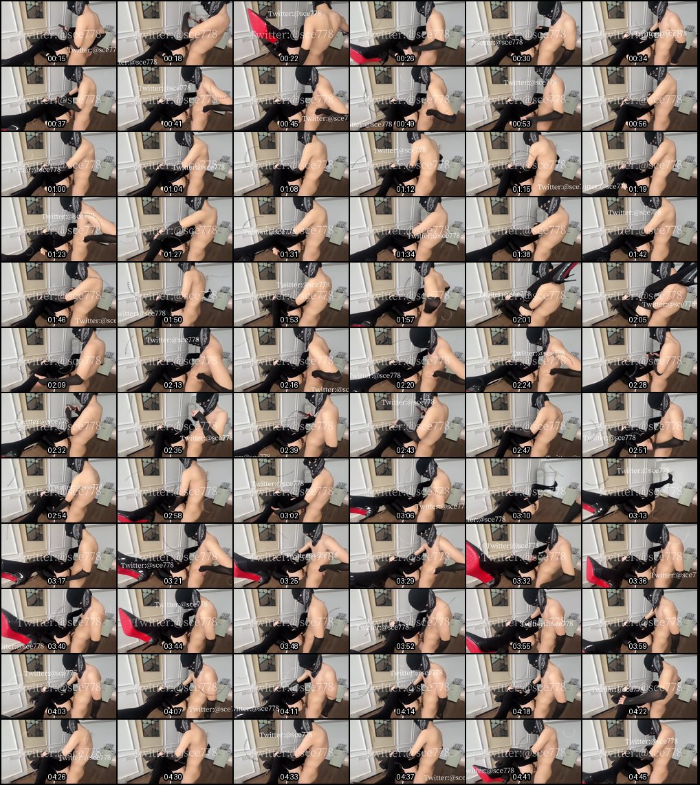 Sce与小条的高跟鞋控诱惑激情视频