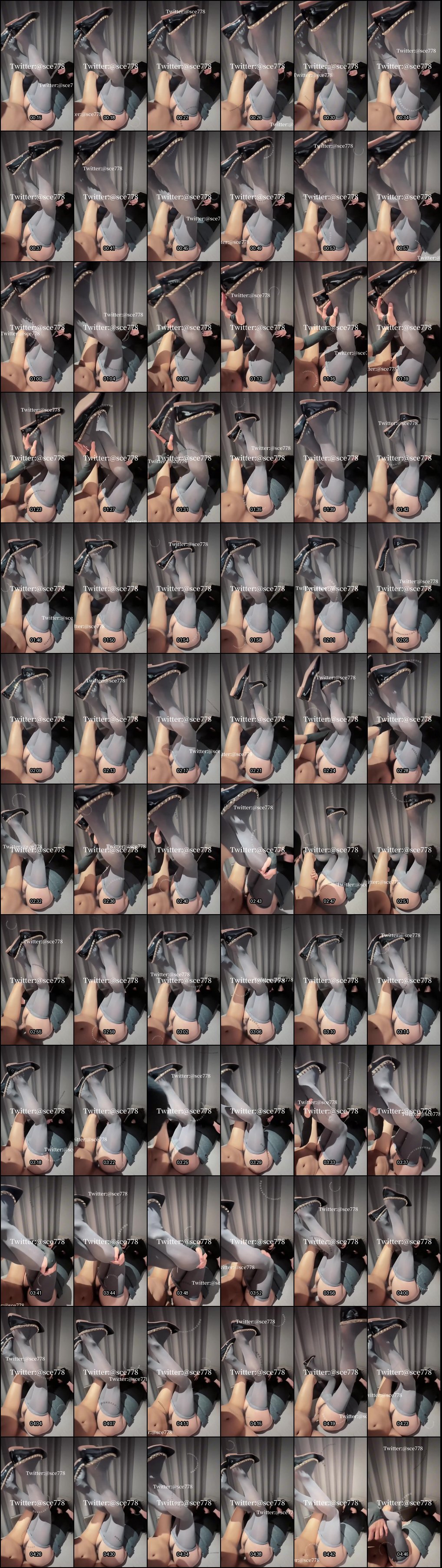 Sce与小条高跟控诱惑：我们都是高跟鞋爱好者第三弹