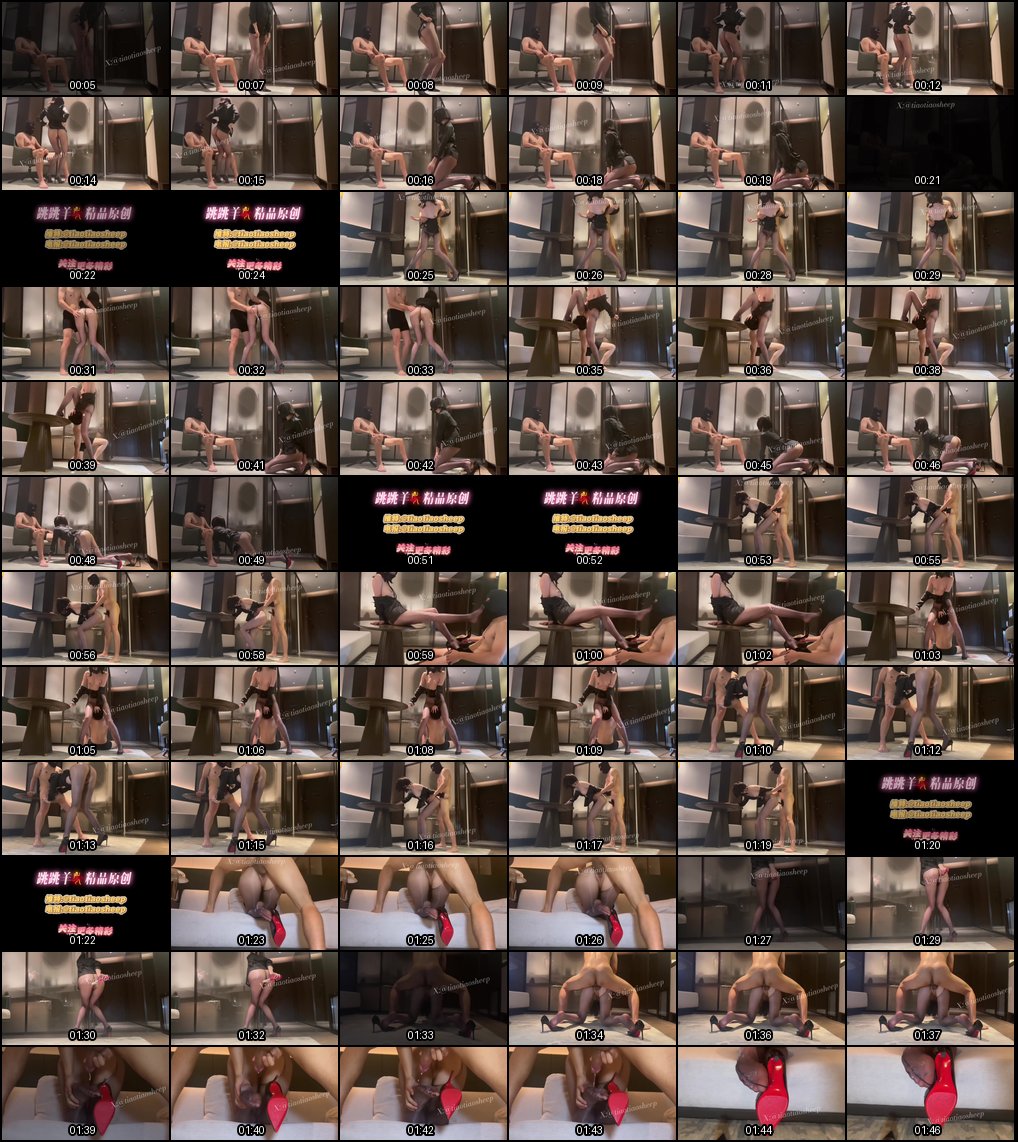 黑丝人妻OL制服裸舞喷水自慰 跳跳羊推特国产大长腿高跟诱惑