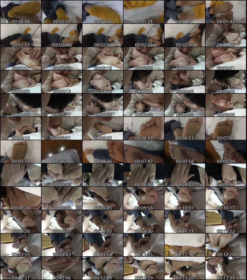 丝足舔脚与足交诱惑合集_足模美足展示