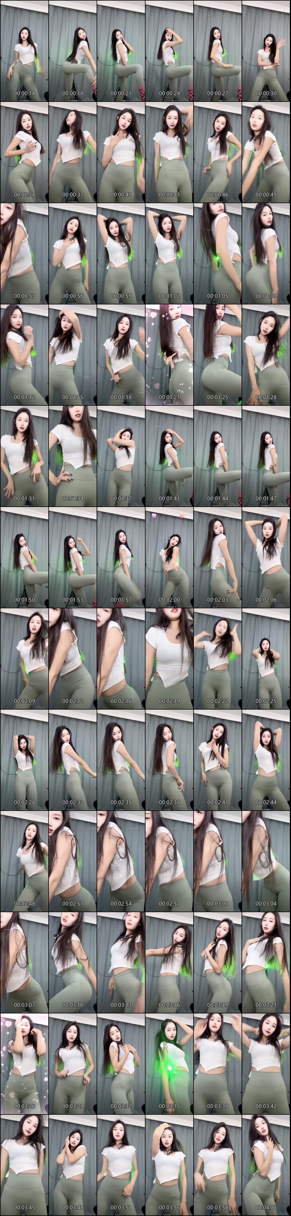 小甜甜瑜伽裤热舞合集_魅力扭动点燃全场激情