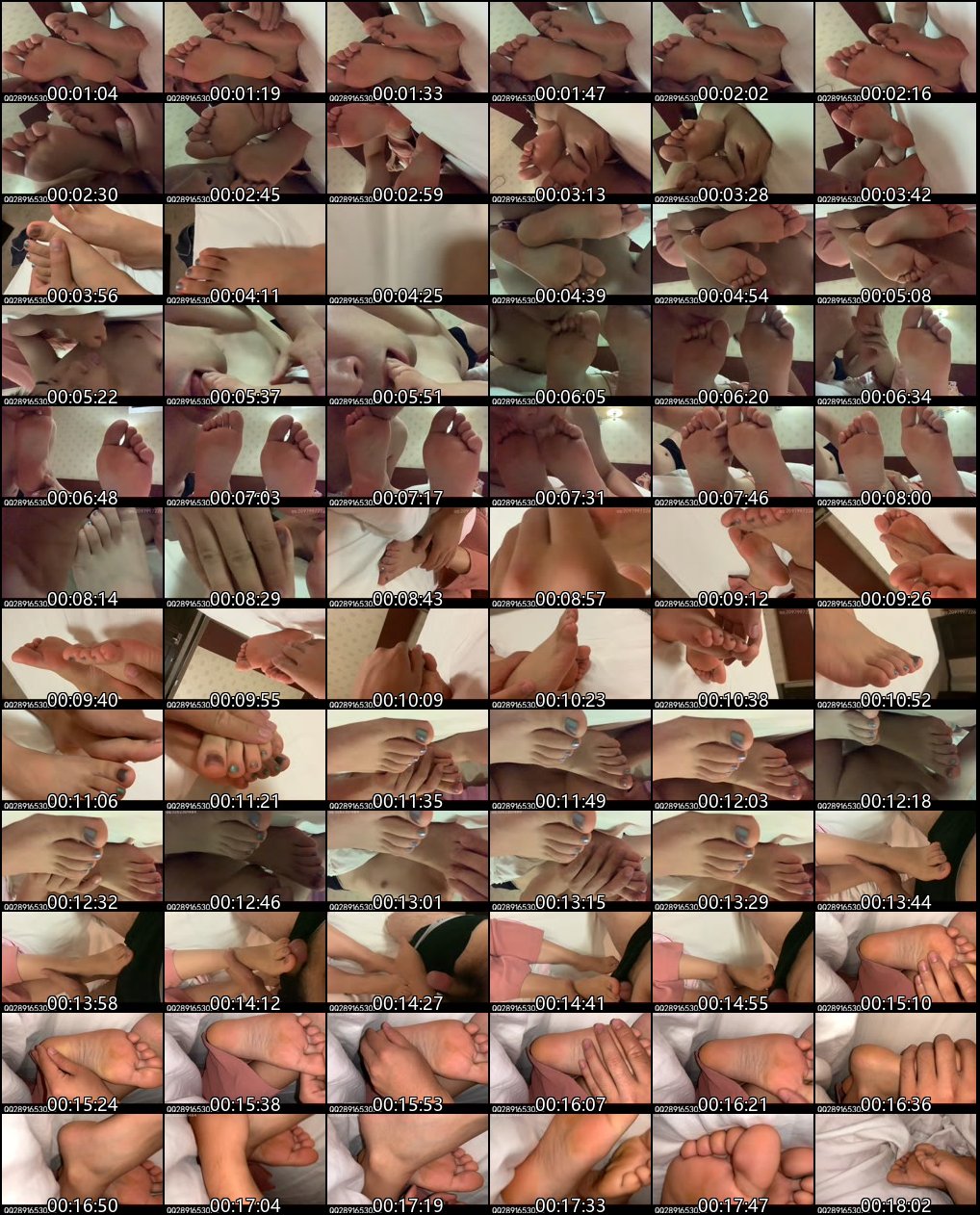 猥琐哥AFire丝足舔脚与足交足模精彩合集_17