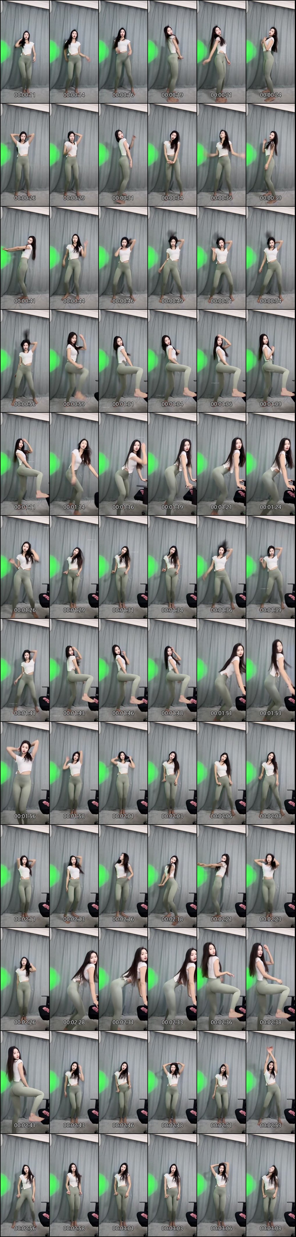 小甜甜瑜伽裤热舞合集_性感摇摆动感十足_1