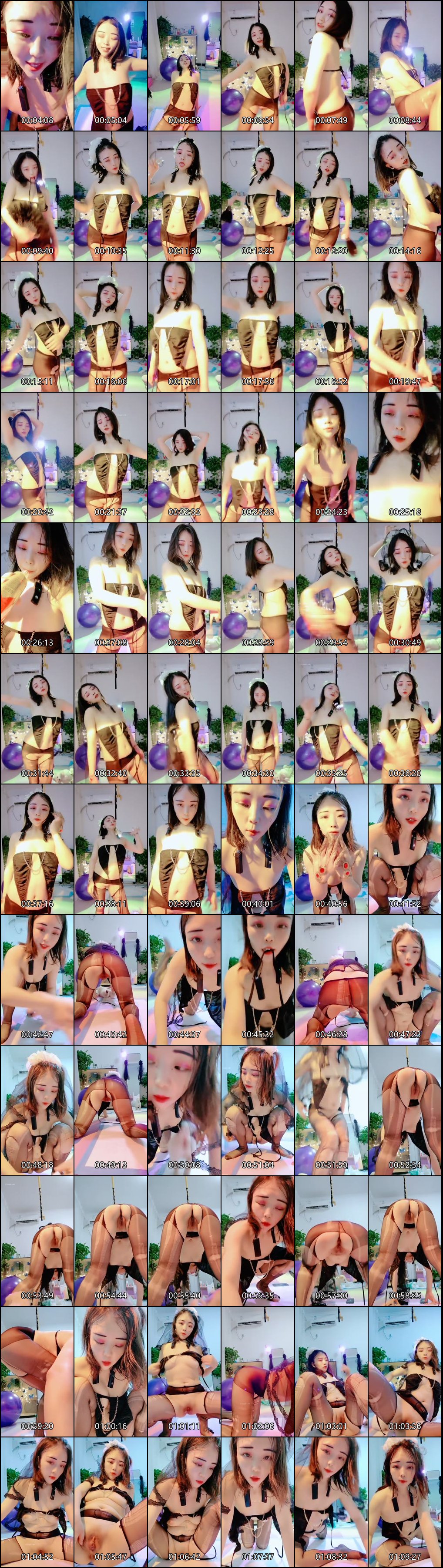 宝马婷婷瑜伽练习生一字马裸舞与自慰精彩合集