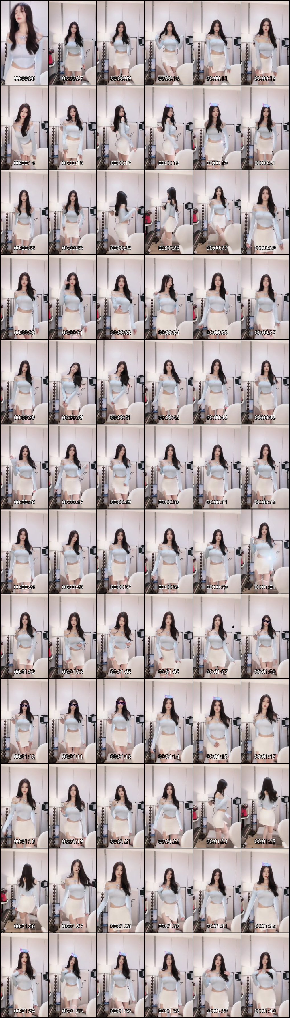 迷人张奶奶包臀裙与瑜伽裤骚舞合集