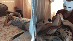 猥琐哥AFire丝足舔脚与足模展示精彩合集_3