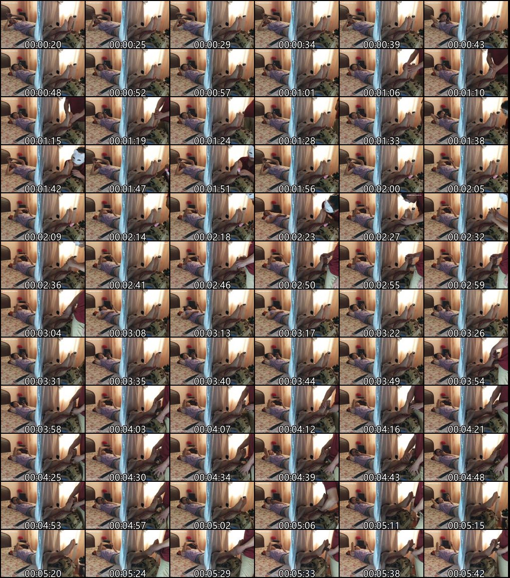 猥琐哥AFire丝足舔脚与足模展示精彩合集_3