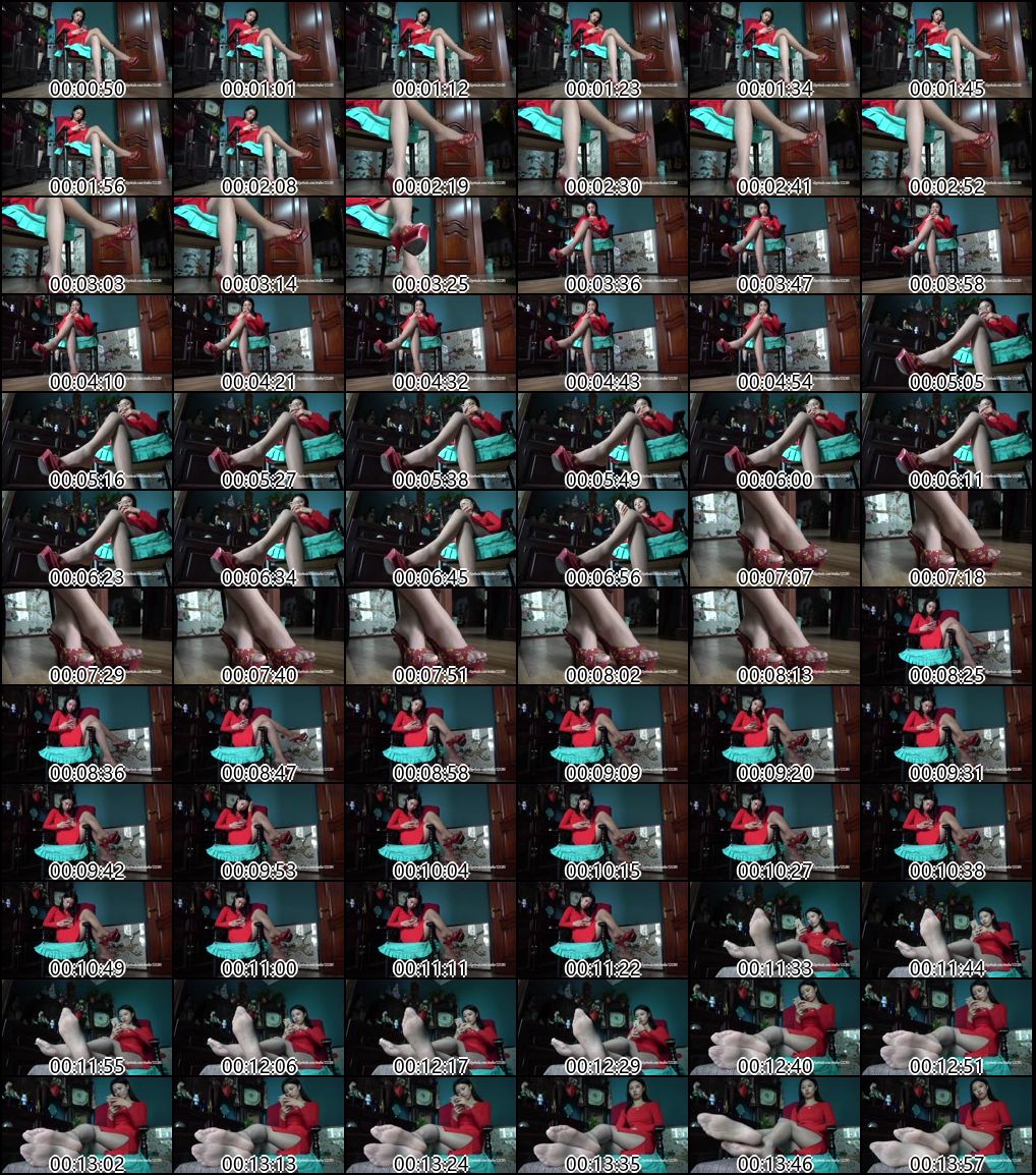 品多多工作室黑丝玉足美腿高清合集_足控必看盛宴_7