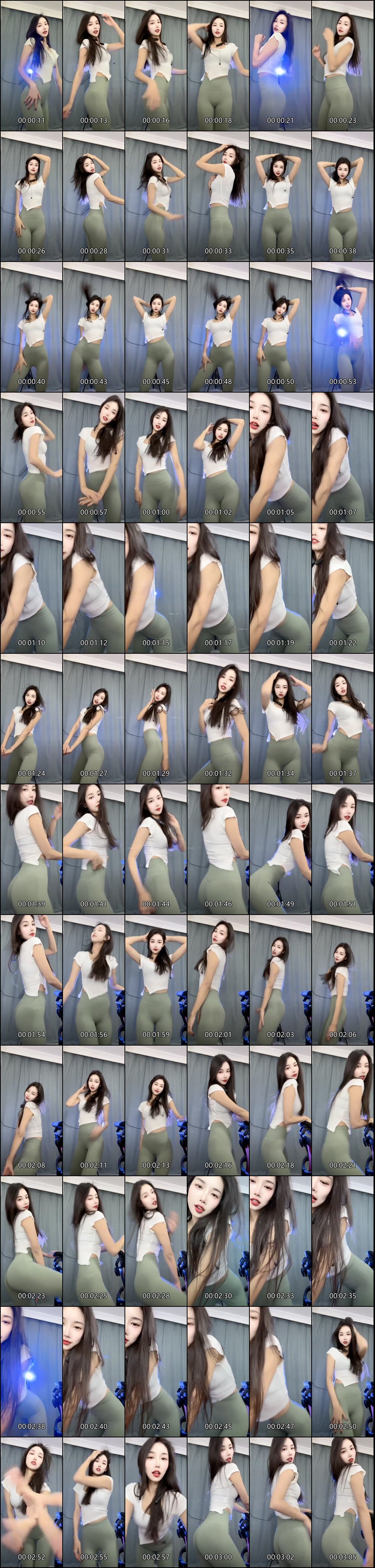 小甜甜瑜伽裤热舞合集_性感扭动点燃全场激情