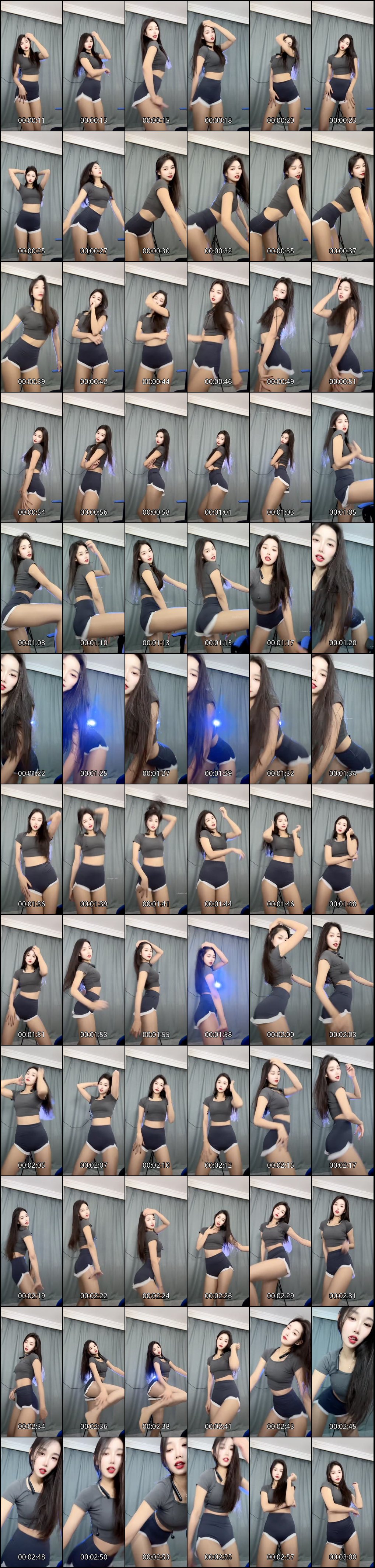 小甜甜瑜伽裤热舞合集_动感扭腰展现无限魅力