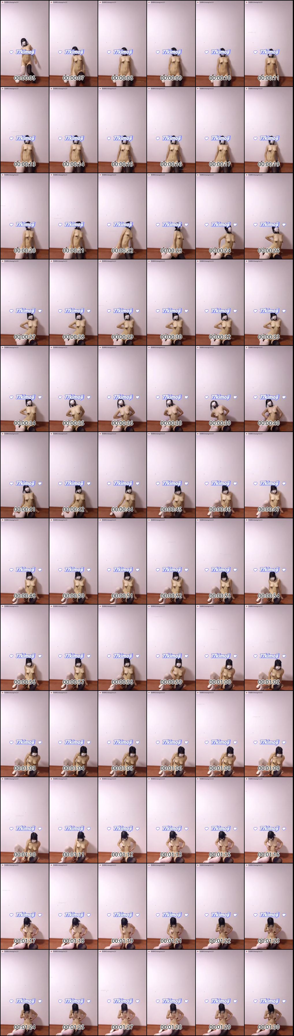 推特热门柒柒私人定制裸舞与道具挑战精彩合集_1