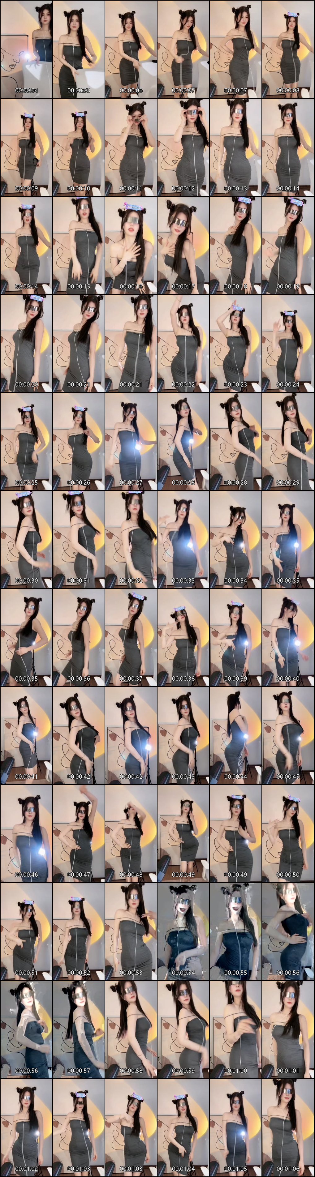 迷人张奶奶瑜伽裤与包臀裙合集_热舞诱惑全记录