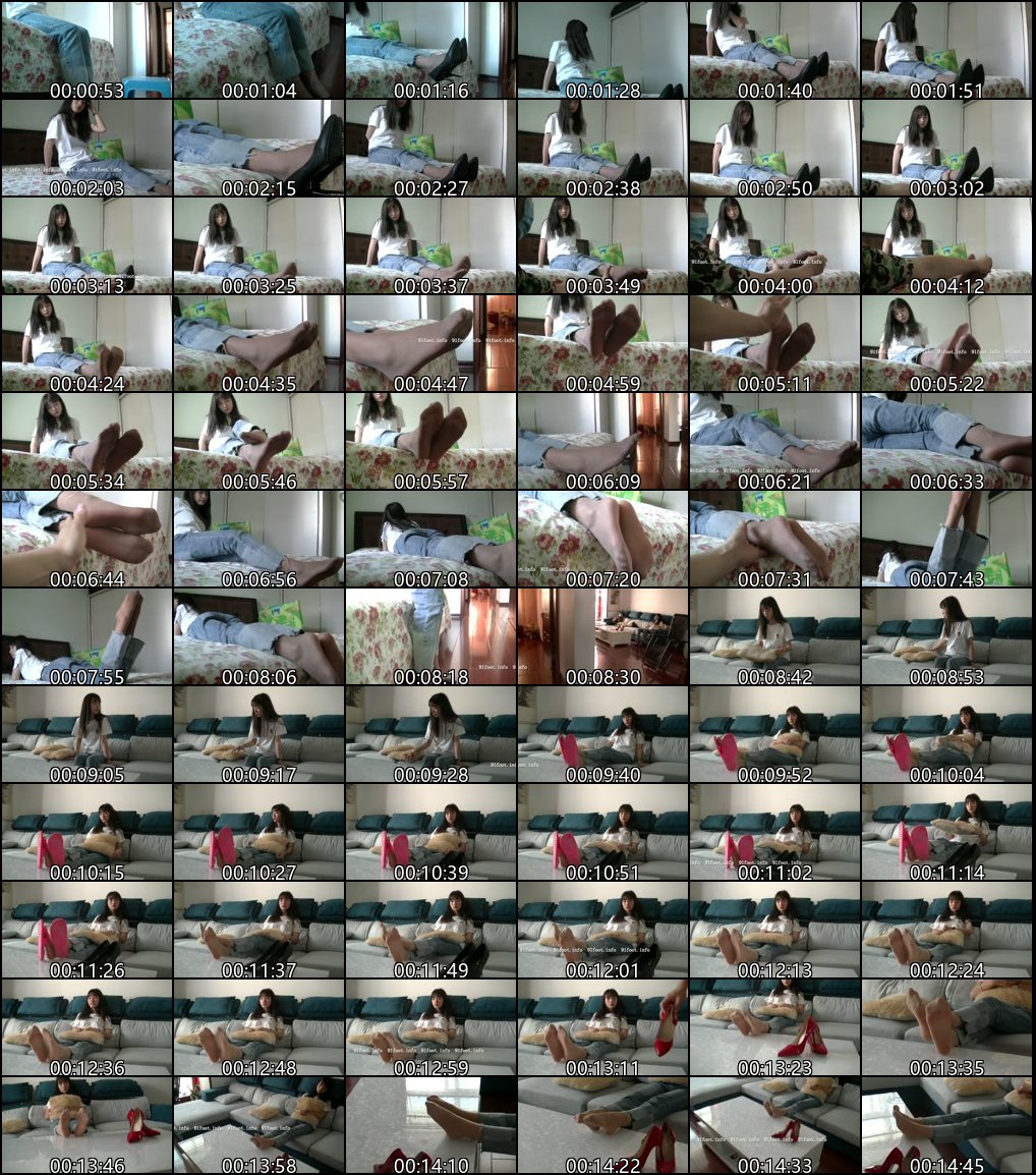 猥琐哥AFire丝足舔脚与足交足模精彩合集_14