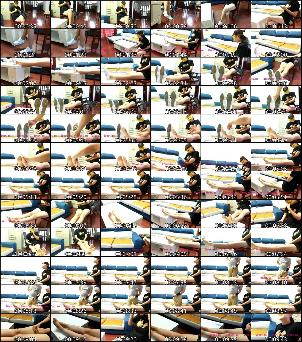 猥琐哥AFire丝足舔脚与足模展示合集2